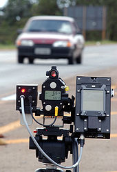 radares portátiles móviles de carretera